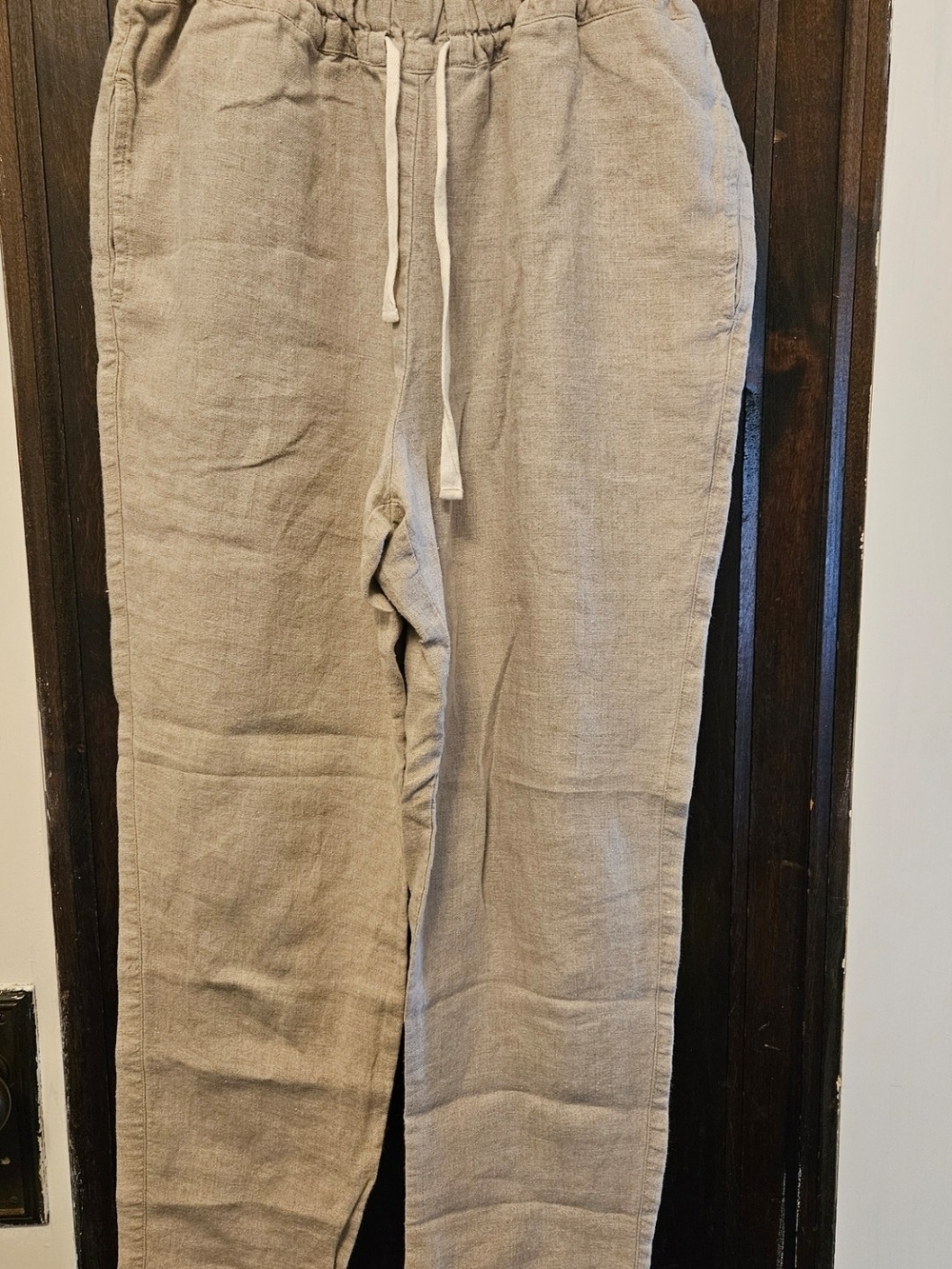 nPL Women's Casual Drawstring Linen Pants